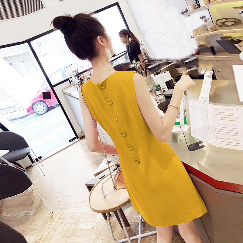 不到1米6的女子有福了!新上的棉麻“秋”裙,不穿高跟鞋也显高