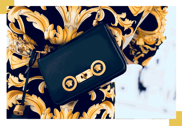 范思哲  集结四位风格女神，亲身示范七款Versace Icon包袋