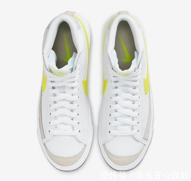 『醒目』醒目亮眼的柠檬钩子!全新配色Nike Blazer Mid即将登场