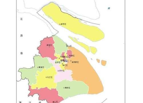 查看中国4个直辖市的行政区划，发现一个很巧的共同点