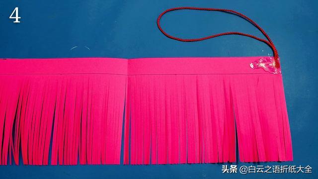「折纸」折纸大全:折纸流苏图解教程,非常简单一看就会