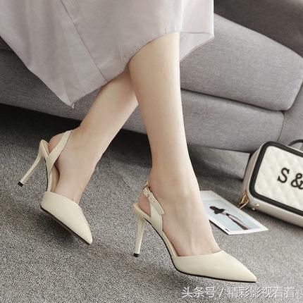 见过高跟鞋，可是从来没见过这么美的“尖头高跟鞋”!性感又迷人