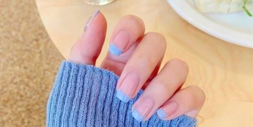  蓝色：6款春季美甲新款大盘点，每一款都超级美，种草了！