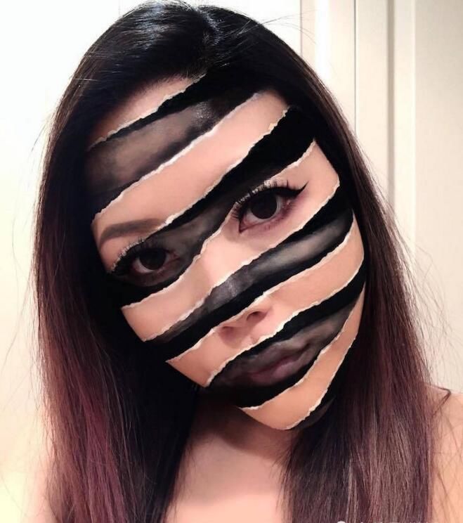3D化妆技术，看到这样的妆容，是不是跟小编一样也吓了一大跳呢
