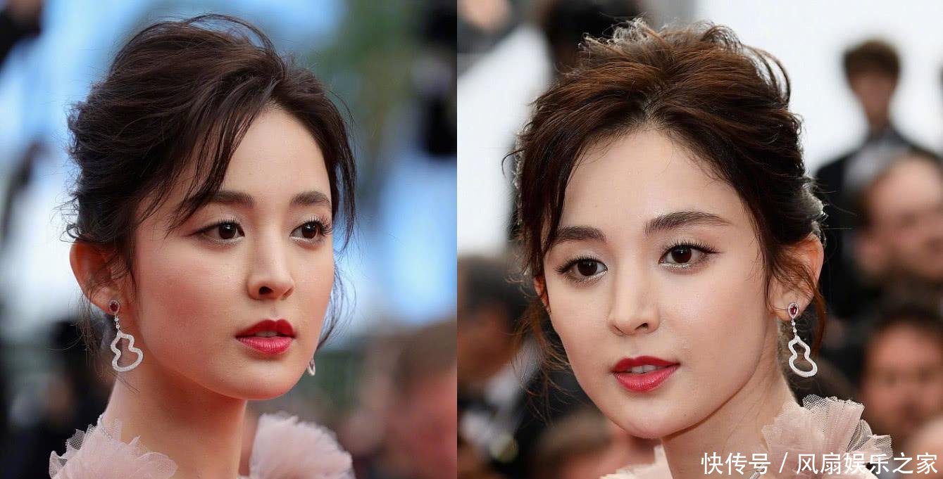 古力娜扎穿粉色礼服亮相活动, 气质清新又少女, 网友: 张翰后悔?