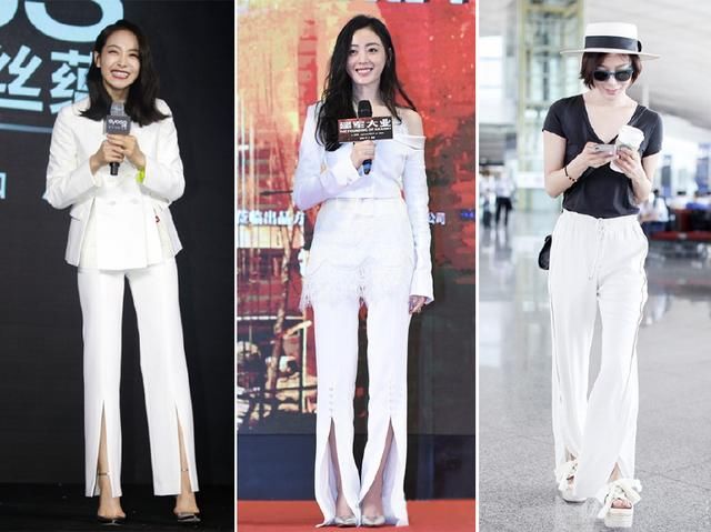 翻看了31位女星近十万张照片，原来开叉元素悄悄火了大半年