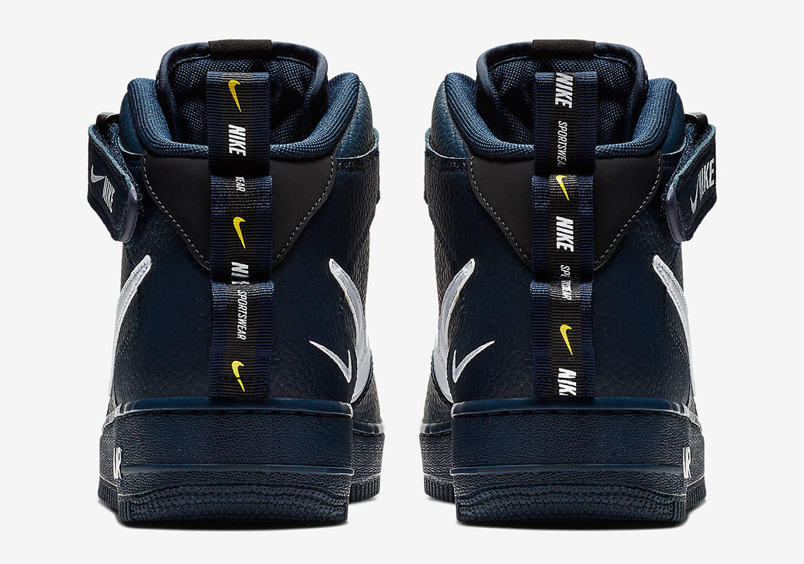 颜值堪比OFF-WHITE 联名!Nike Air Force 1 Mid