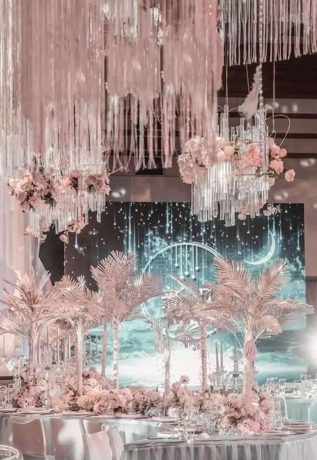 婚礼:对于粉色婚礼存在偏见吗?又A又梦幻的粉色婚礼,摆脱你的疑惑