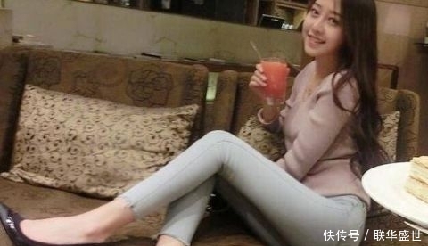  『美女』清爽别致的牛仔裤美女，特别招人喜欢！