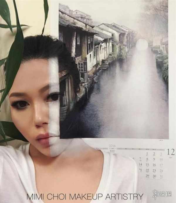 美女的化妆术让人脑洞炸裂