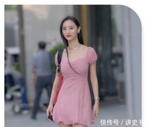 系列■减龄时尚又大气！，街拍：小姐姐“粉红芭比”系列的连衣裙