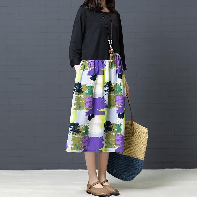 有一种高贵叫:“大牌”秋裙，45岁的老婆穿上身，洋气太显嫩