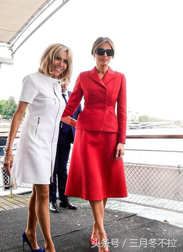 美法第一夫人争艳不服老，60岁活出了30岁的风采，女人当如此
