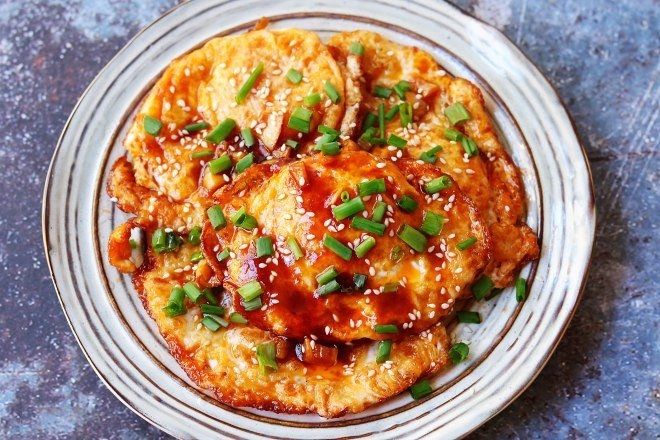 营养:家常鸡蛋菜谱,糖醋荷包蛋,做法简单,美味下饭有营养,动手吧
