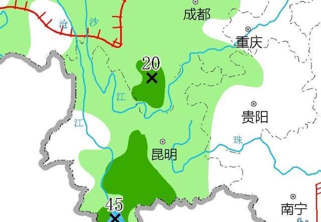 『预报』云南注意了!大面积降雨明天就下!新一轮小雨中雨大雨将分布如下