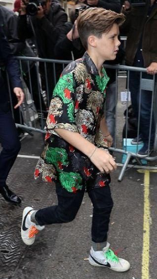 时装周贝嫂走秀，贝克汉姆全家到，小七美如花仙子囧三特别亮眼