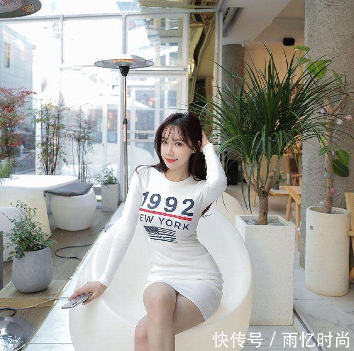 修身裙的美丽, 即使一个背影, 都让人过目不忘