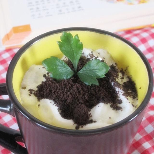  奶茶@盆栽奶茶，当奶茶遇到巧克力，寒冷的冬夜都能暖起来！