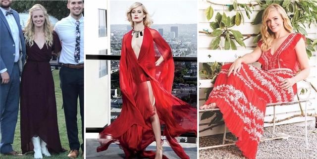 破产姐妹卡洛琳结婚，婚礼现场仙气十足，生活中也是会穿的小仙女