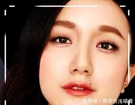 [ 些网红脸]八成越长越仙，渣男都要“抢着追”！，这3个部位“有痣”的女孩子