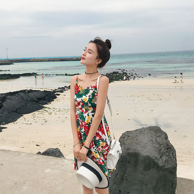 去海边完都穿这样的连衣裙，而我穿防晒衣，被笑话了，马上抢8件