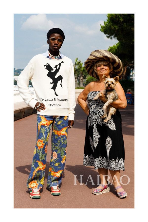 古驰  2019早春男士系列Lookbook:米开理心中的浮华世界!