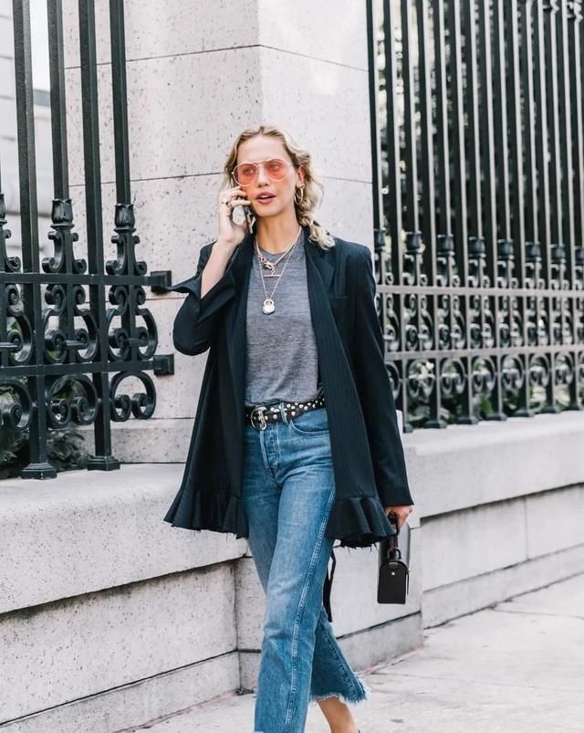  『拖地裤』收起你的打底裤！今年春夏流行这4种“裤子”，单穿内搭都好看