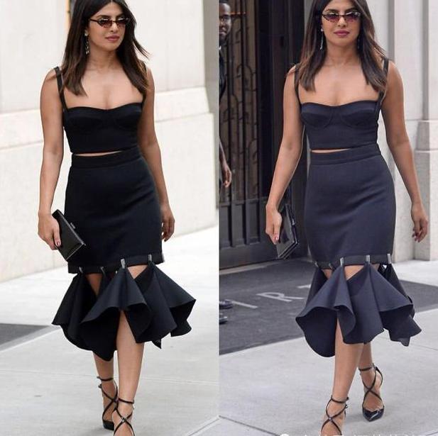 普里扬卡·乔普拉亮相纽约时装周，着装惊艳，被誉为东方的AA