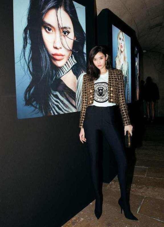 看了奚梦瑶的腿, 男人都要怀疑人生, 网友: 谁能受得了啊?