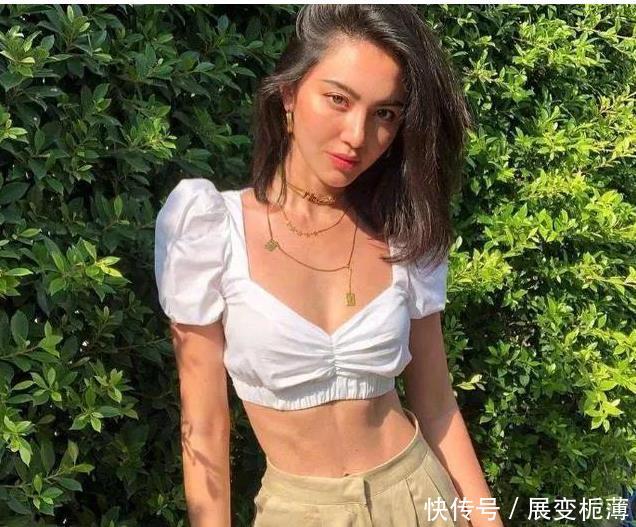  『上衣特别』短上衣+高腰裤=初夏必爆组合，气质惨了