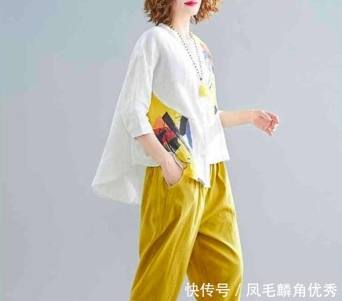  穿搭■胖不一定不好看，关键是要会打扮！三伏天多穿“遮肚衫”，美绝了