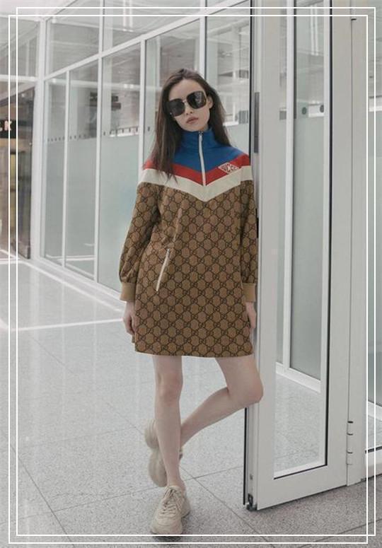 当吴宣仪撞衫倪妮，网友：终于知道高级脸和普通脸差距有多大了！