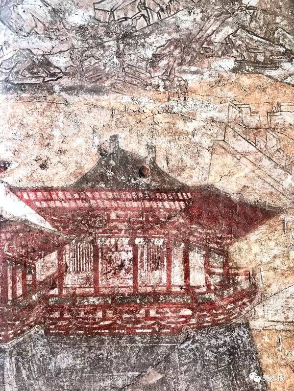 | 唐代壁画中罕见的完整、大面幅、高等级