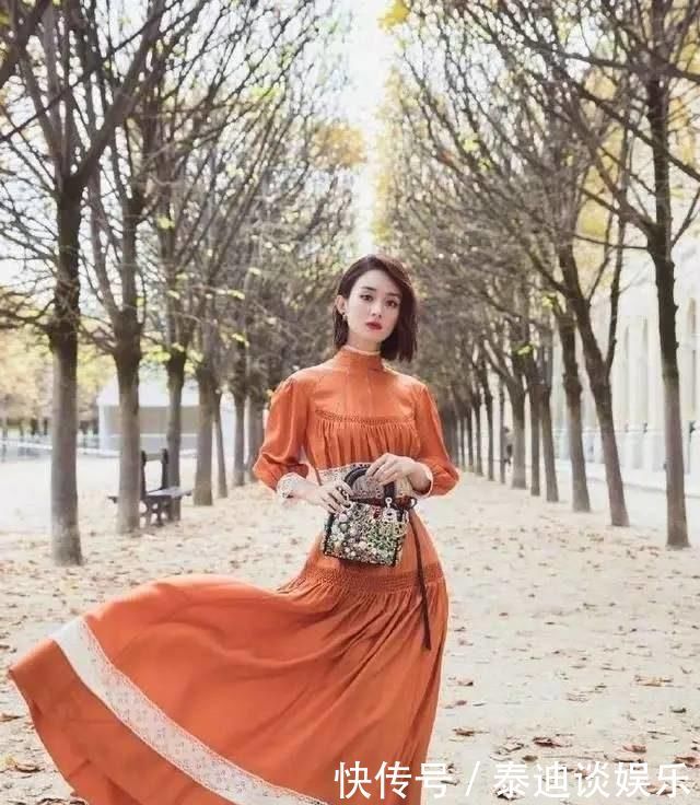 赵丽颖撞上杨颖,一个似超模一个像村花,差距一目了然