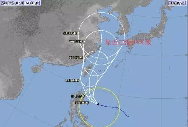 “胖台风”丹娜丝出现，七级风圈半径最强达350公里，去江浙沪？