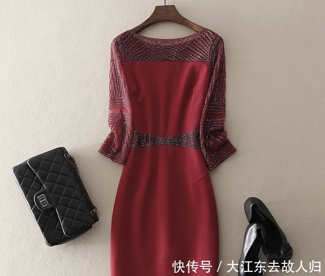 忍不住：就算老公生气也忍不住剁手的气质连衣裙，女人就是要让自己更美