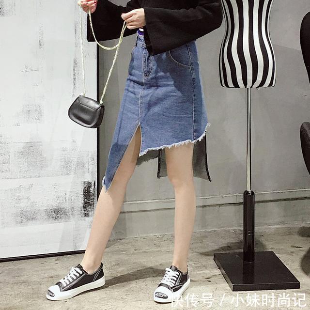 半身裙■美腿就应该秀出来,俏皮牛仔半身裙让20岁的你性感十足