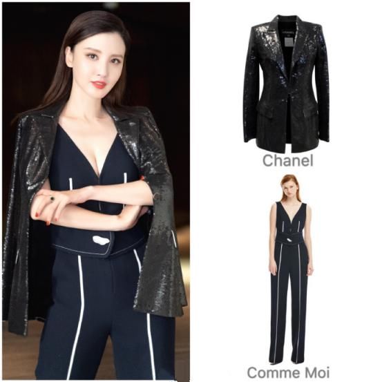 被张萌惊艳到了！全身上下只穿一条连体裤现身，网友：这才叫腿精