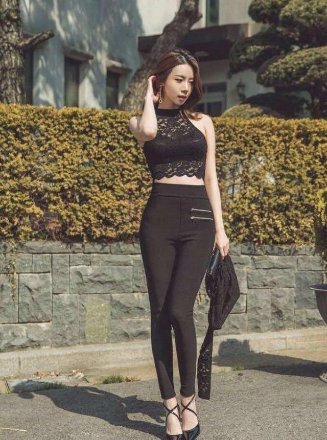  『底裤』打底裤释放淑女气质，衬托优雅温婉的气质