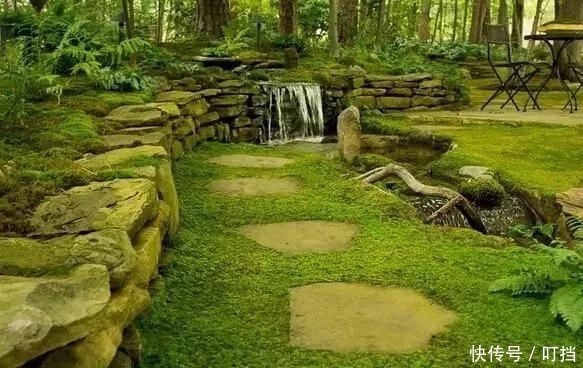 「石板」石材庭院:把风景带回家,太美了