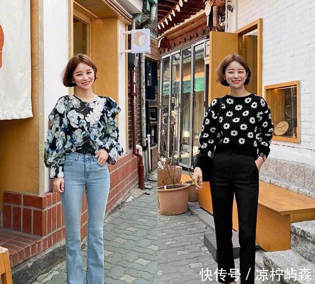 适合@韩系气质穿搭,温婉又招人喜欢,职场或日常出行都适合!
