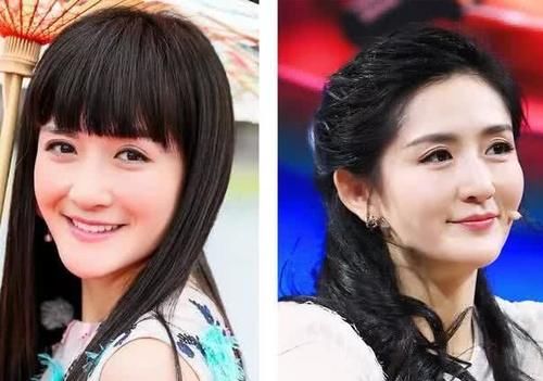 热巴赵丽颖:刘海改变气场!如果你是以下几种脸型,就收回你想剪