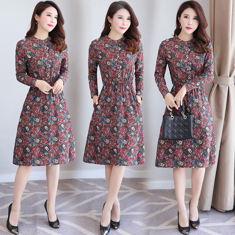 中秋新上架:洋气秋裙!忒适合32-56岁穿,比旗袍更有女人味