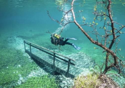 全球最“神奇”的公园:冬天是陆地公园,夏天却变成湖底公园