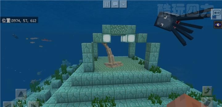 我的世界: 直通基岩的天坑峡谷? 7年老MC头回见到这样富的种子