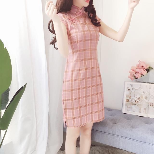 你和女神之间就差一件仙女裙，萦绕盛夏清新范，森系美