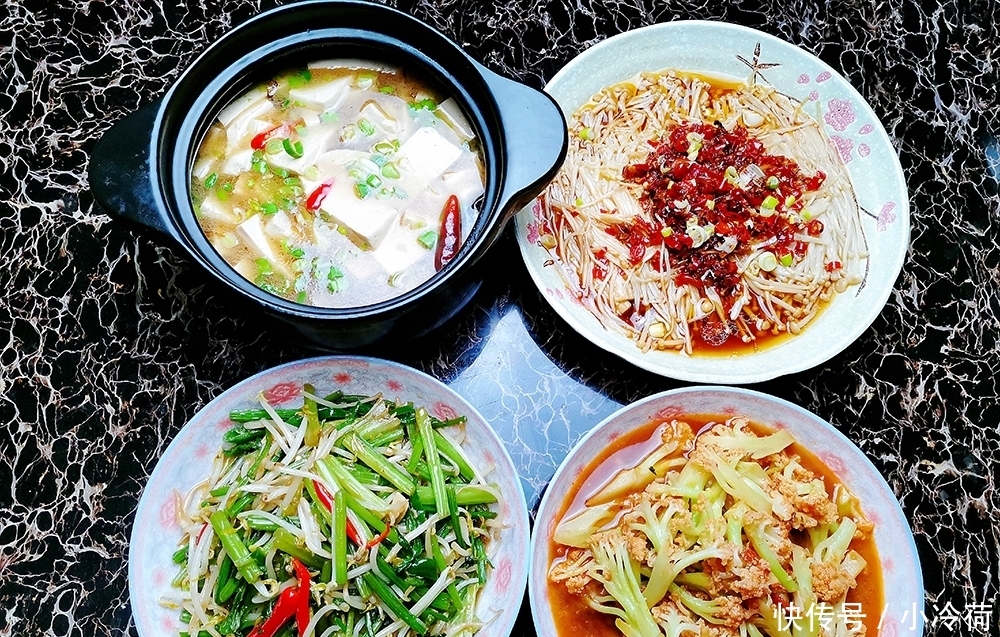 「素炒芸豆」勒紧裤腰带过日子?那是你不会吃,看看我家晚餐,最贵不超10元钱