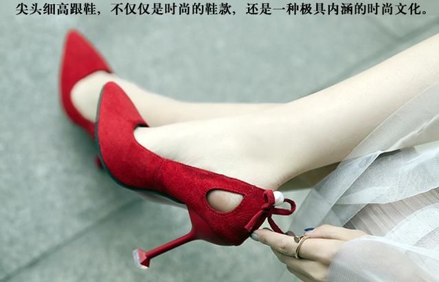 尖头细高跟，高跟鞋是现代女性时尚品味的代名词！
