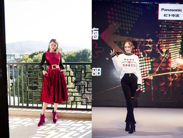 陈乔恩衬衫配牛仔裤，居然还穿了一双短靴，网友：看着都觉得热！