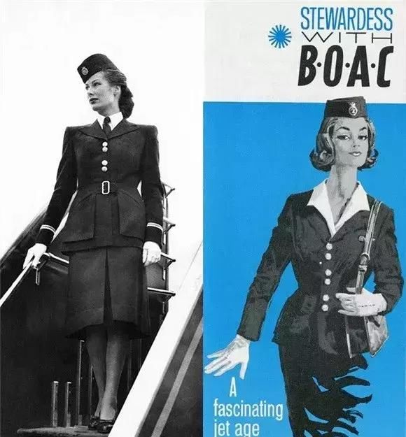 空姐制服的百年演变史,让你明白制服诱惑的真正原因